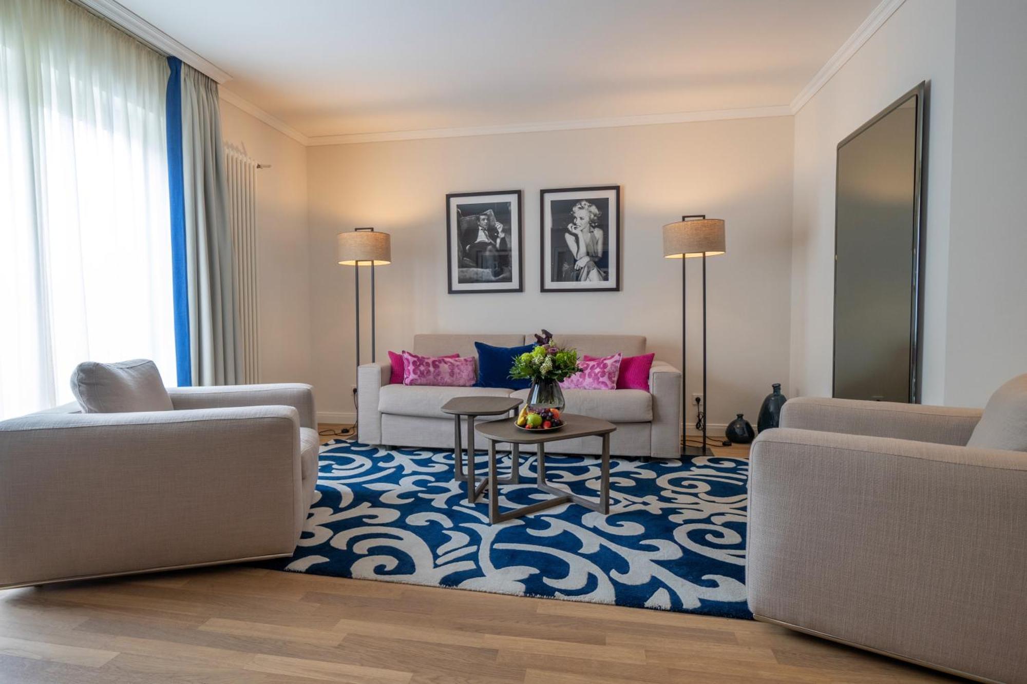Vila Vita Rosenpark Marburg Eksteriør bilde A living room at the Hotel