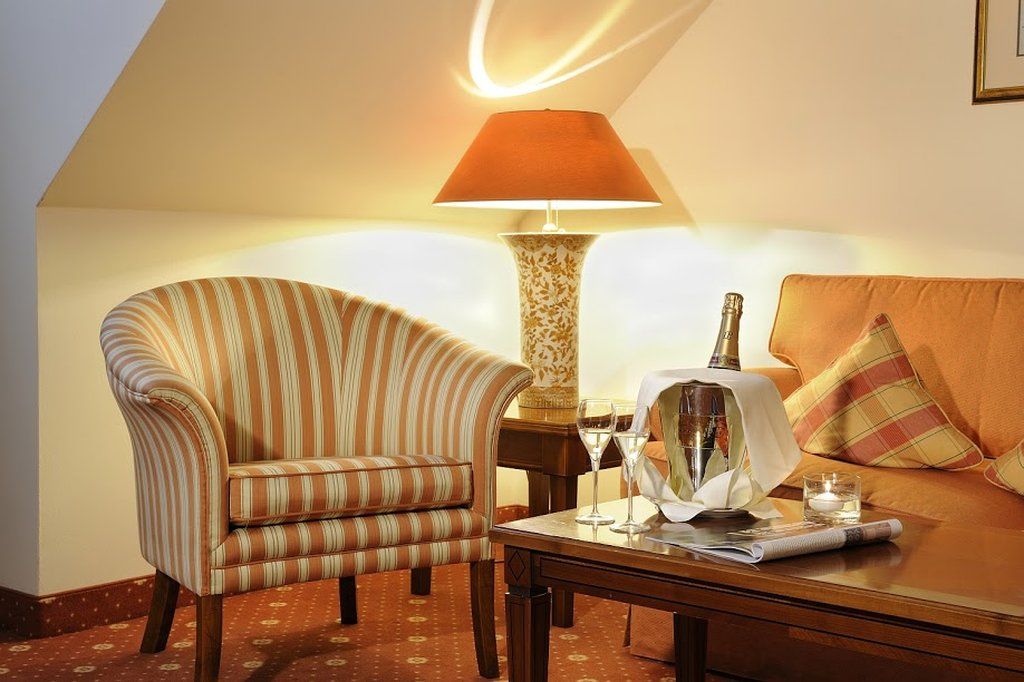 Vila Vita Rosenpark Marburg Eksteriør bilde A suite at the hotel